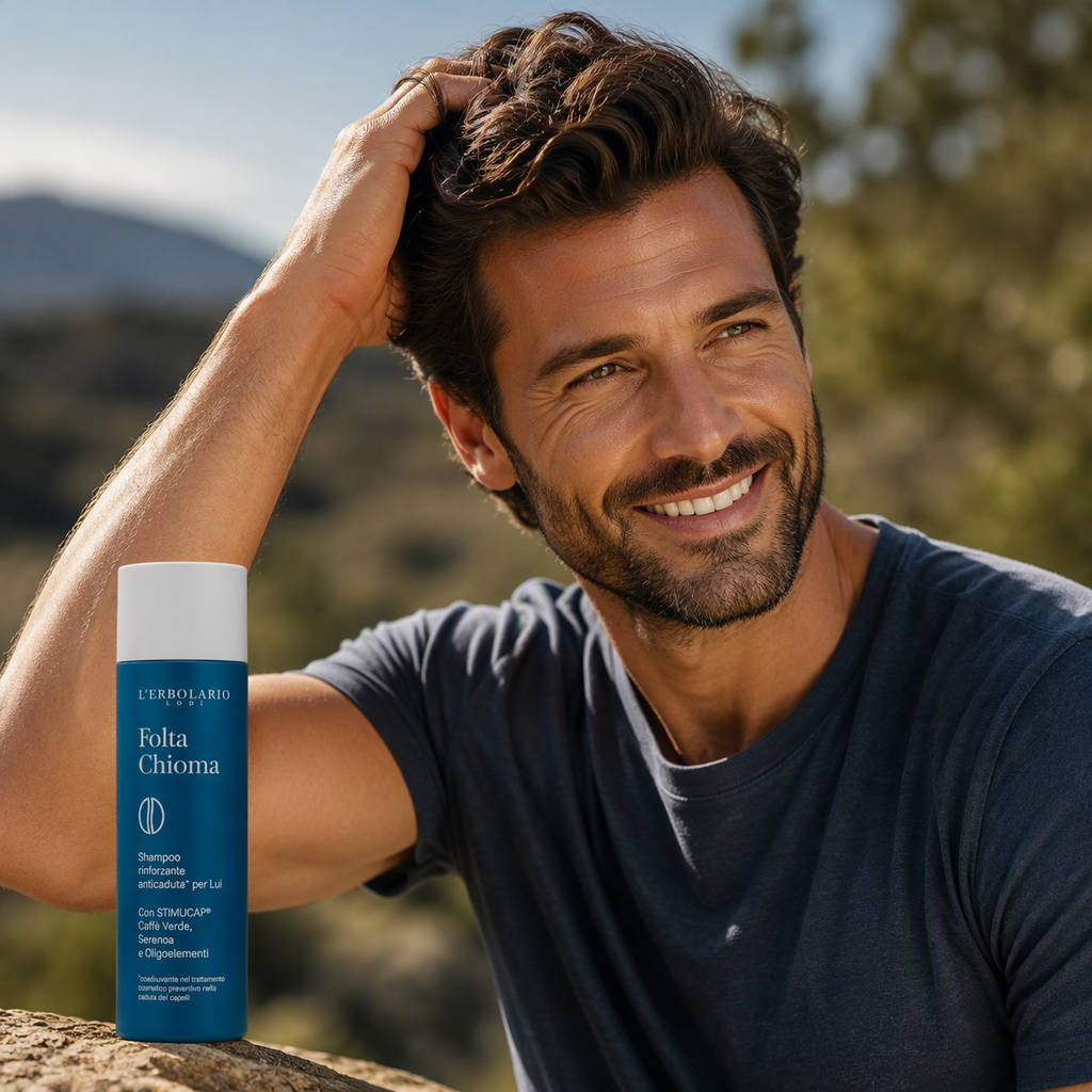 L'Erbolario Champú Anticaida Fortalecedor para Cabello Debilitado - Para Hombre 200ml - L'ERBOLARIO - cosmética natural