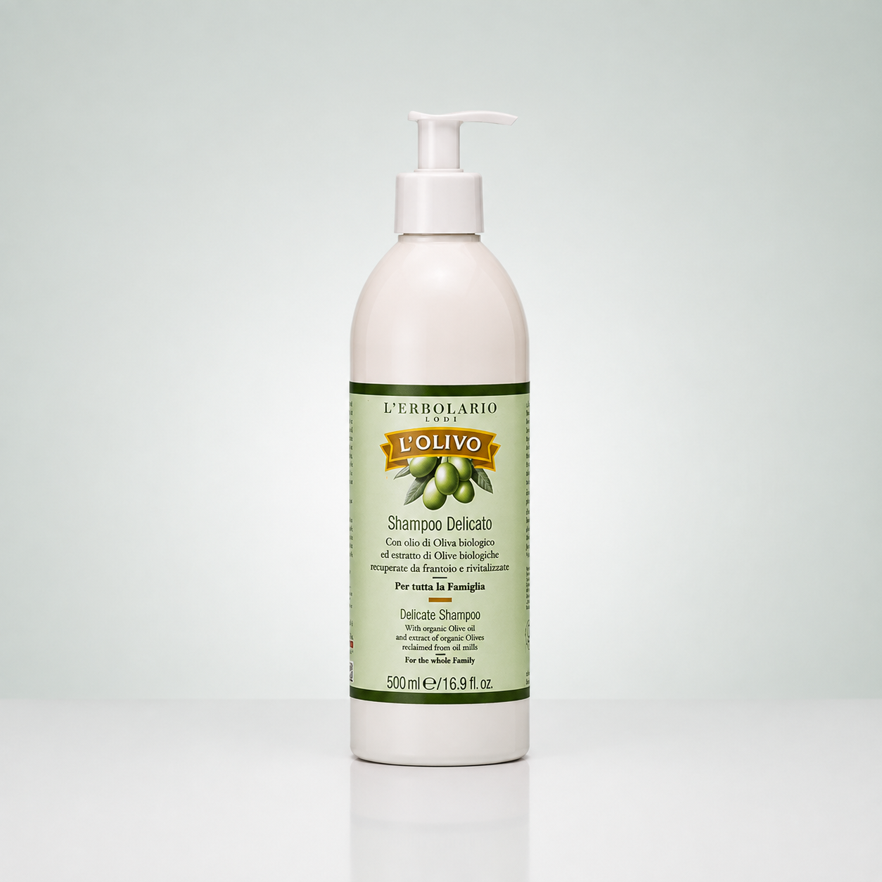L'Erbolario Champú Delicado L'Olivo 500ml - L'ERBOLARIO - cosmética natural