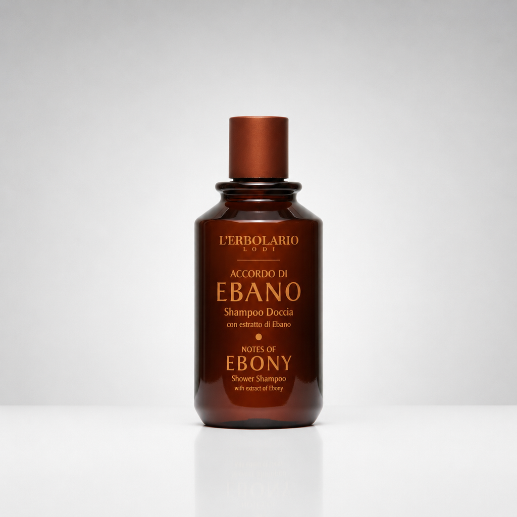 L'Erbolario Champú de Ducha con Notas de Ebano 250ml - L'ERBOLARIO - cosmética natural