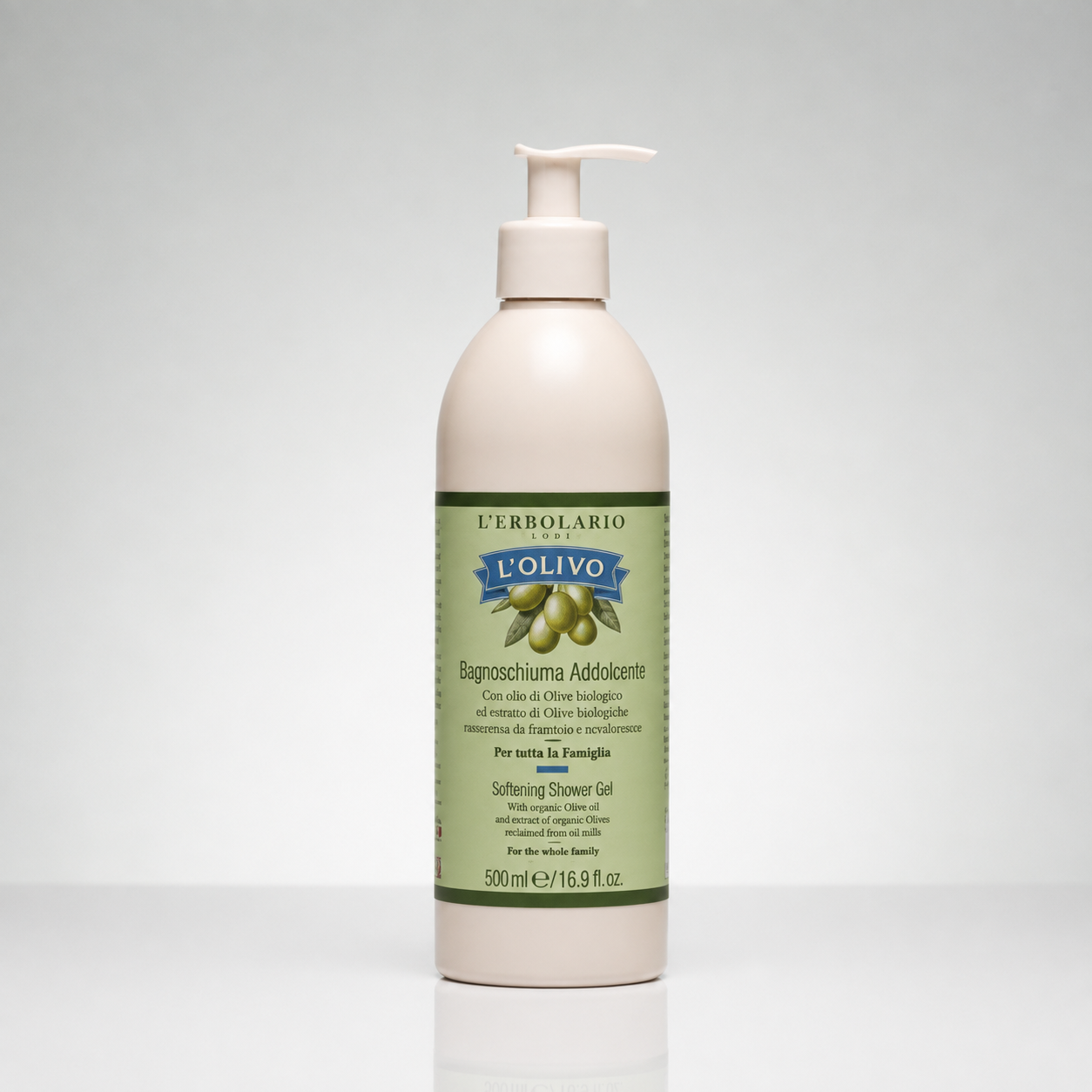 L'Erbolario Gel de Ducha Suavizante L'Olivo 500ml - L'ERBOLARIO - cosmética natural