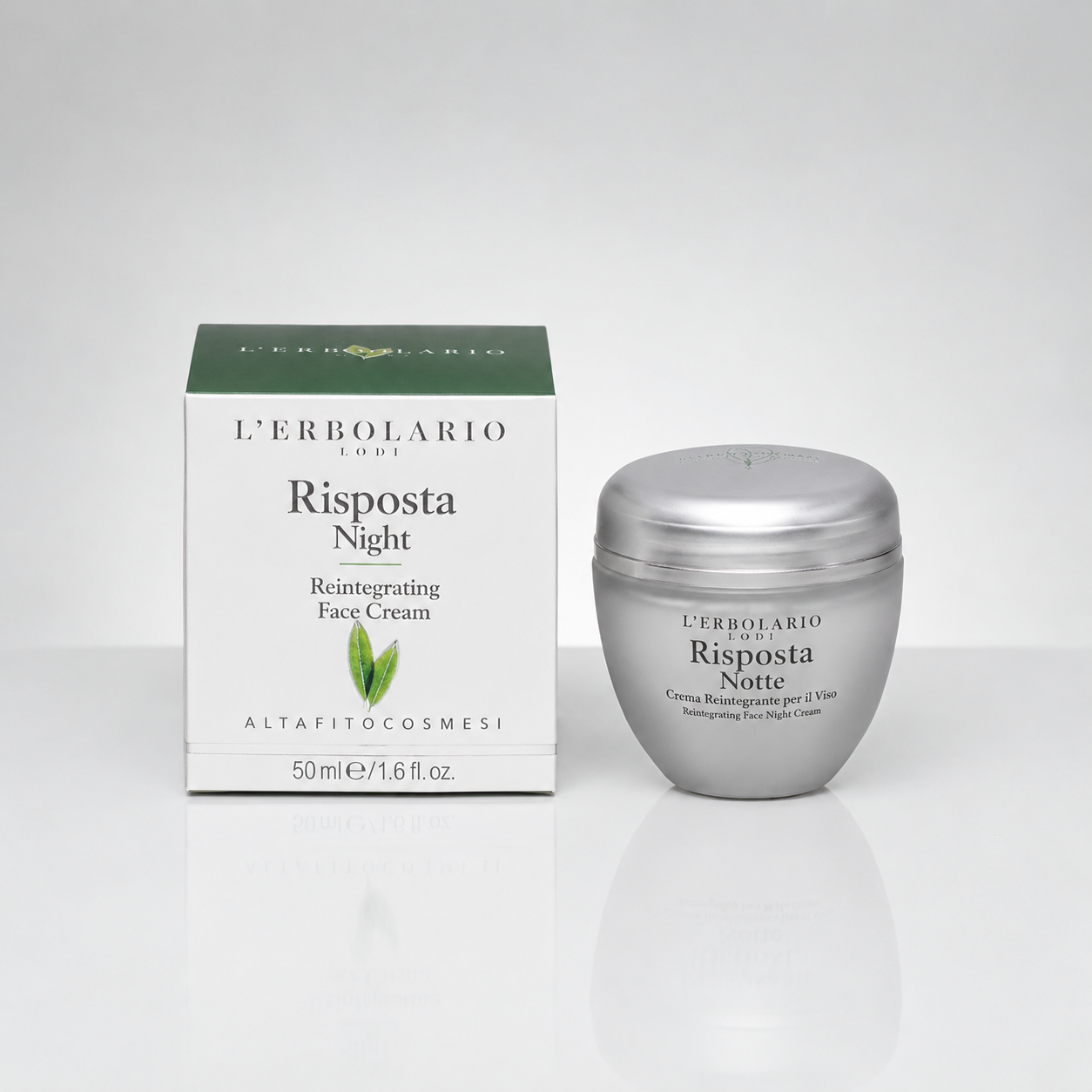 L'Erbolario Respuesta Crema Facial de Noche 50ml - L'ERBOLARIO - cosmética natural