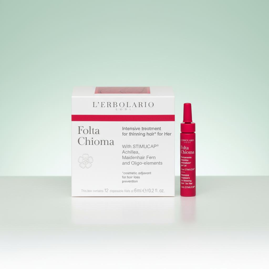 L’Erbolario Tratamiento Intensivo para la Caída del Cabello para Mujeres 12ud