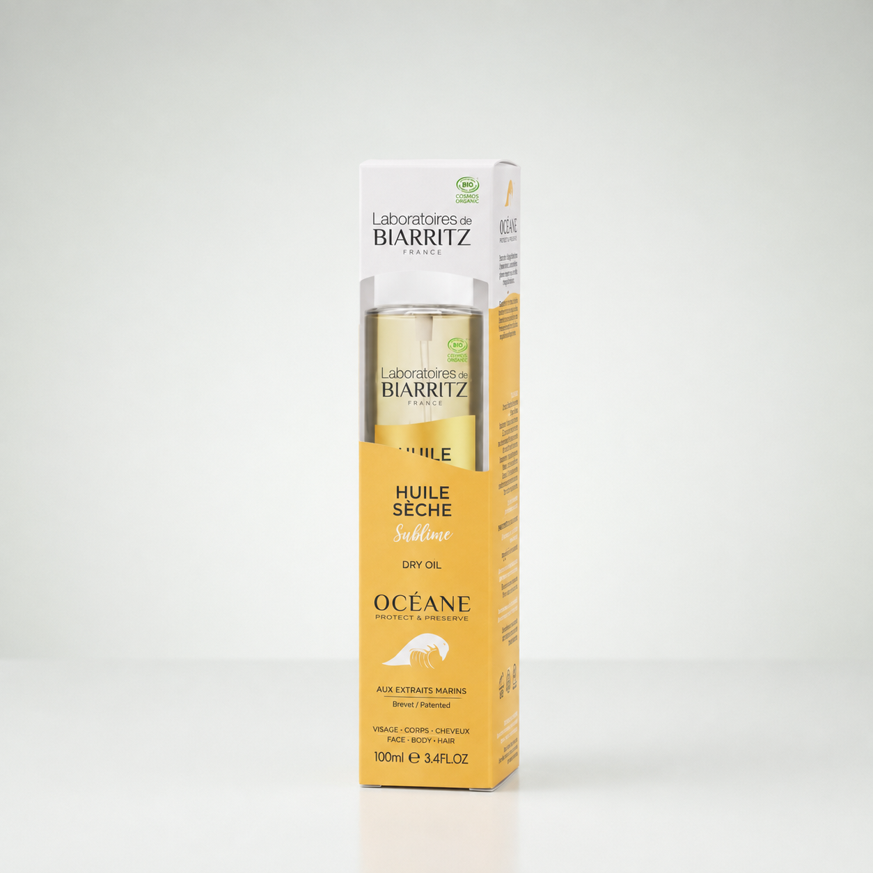 Laboratoires de Biarritz Aceite Seco Bio 100ml - LABORATOIRES DE BIARRITZ - cosmética natural