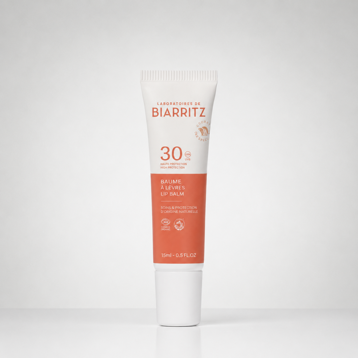 Laboratoires de Biarritz Bálsamo Labial Protector SPF30 15ml - LABORATOIRES DE BIARRITZ - cosmética natural