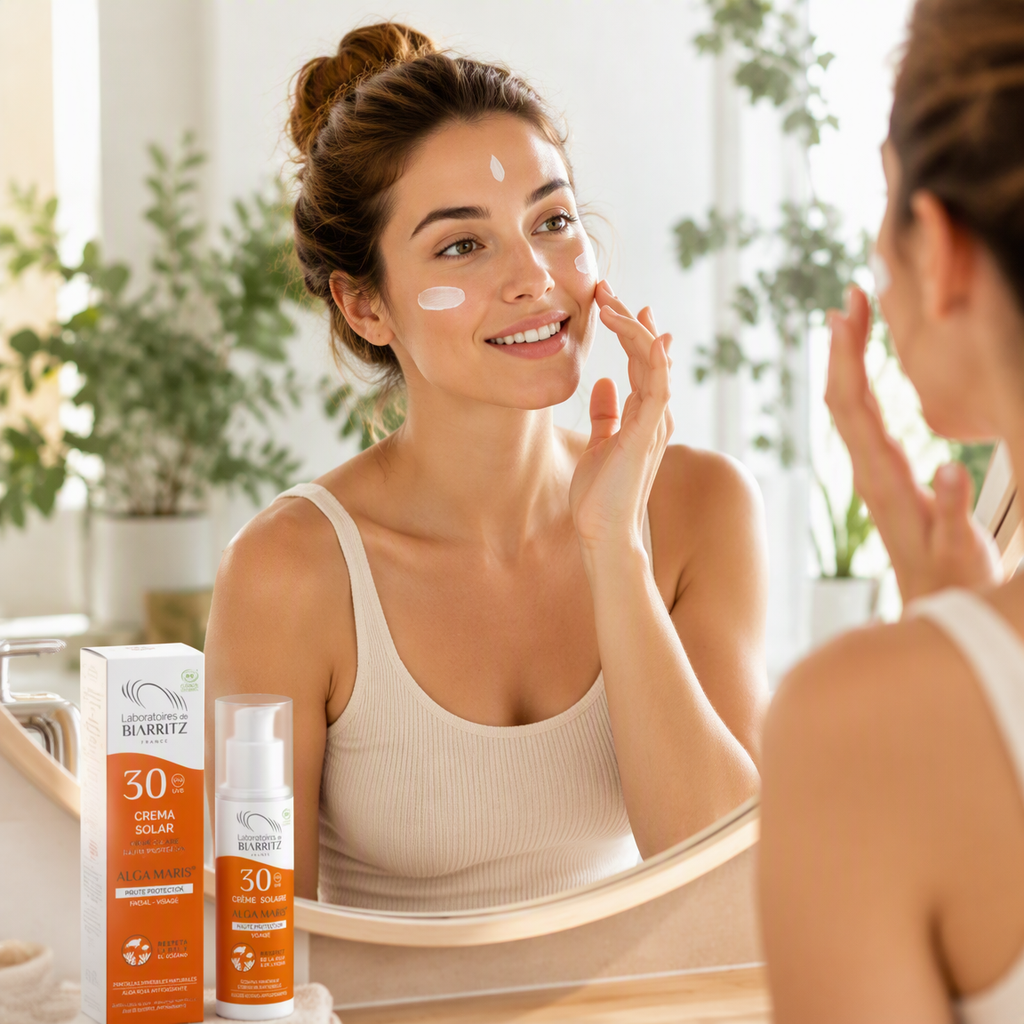 Laboratoires de Biarritz Crema Solar Facial SPF30 50ml - LABORATOIRES DE BIARRITZ - cosmética natural