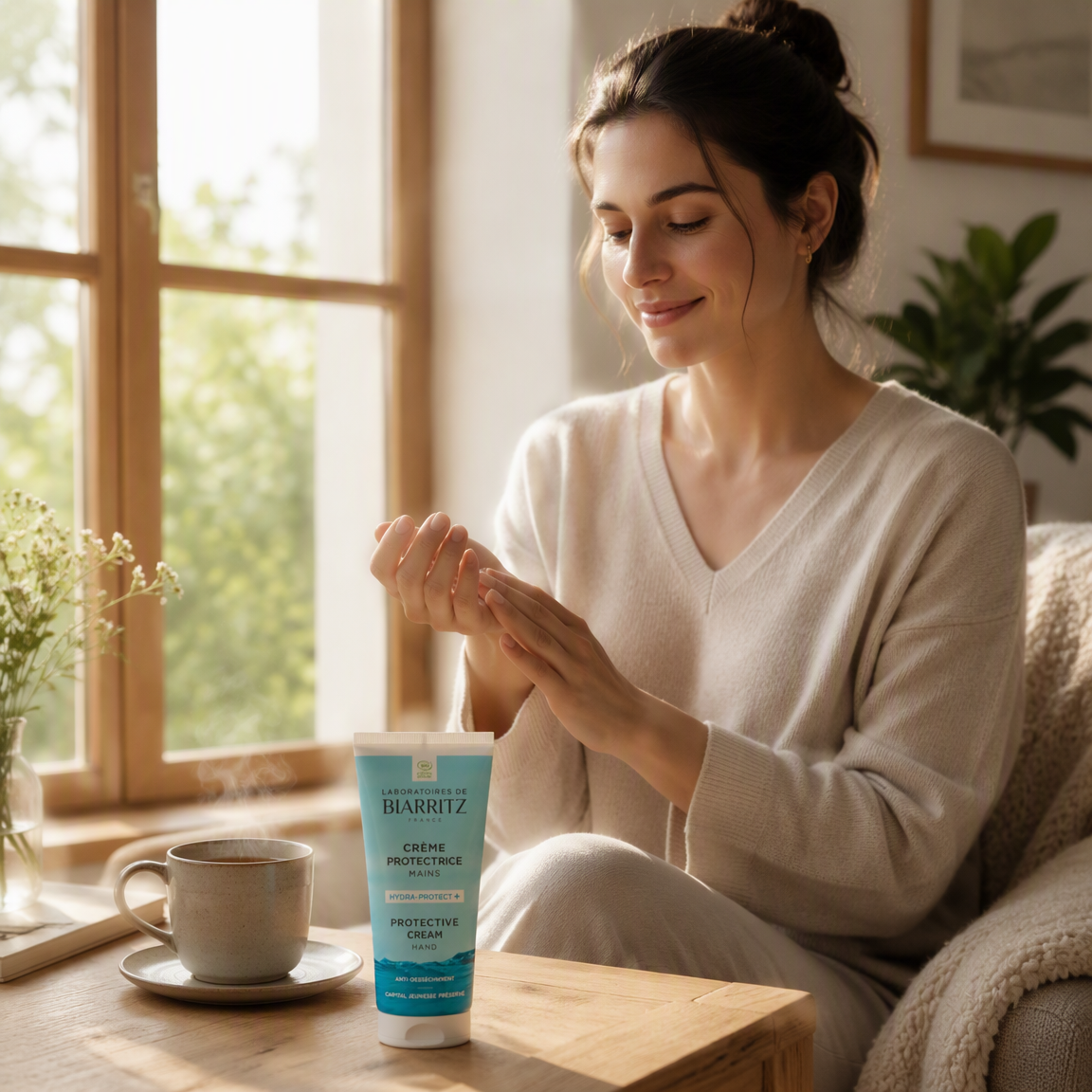 Laboratoires de Biarritz Crema de Manos Protectora Hydra Protect+ 40ml - LABORATOIRES DE BIARRITZ - cosmética natural