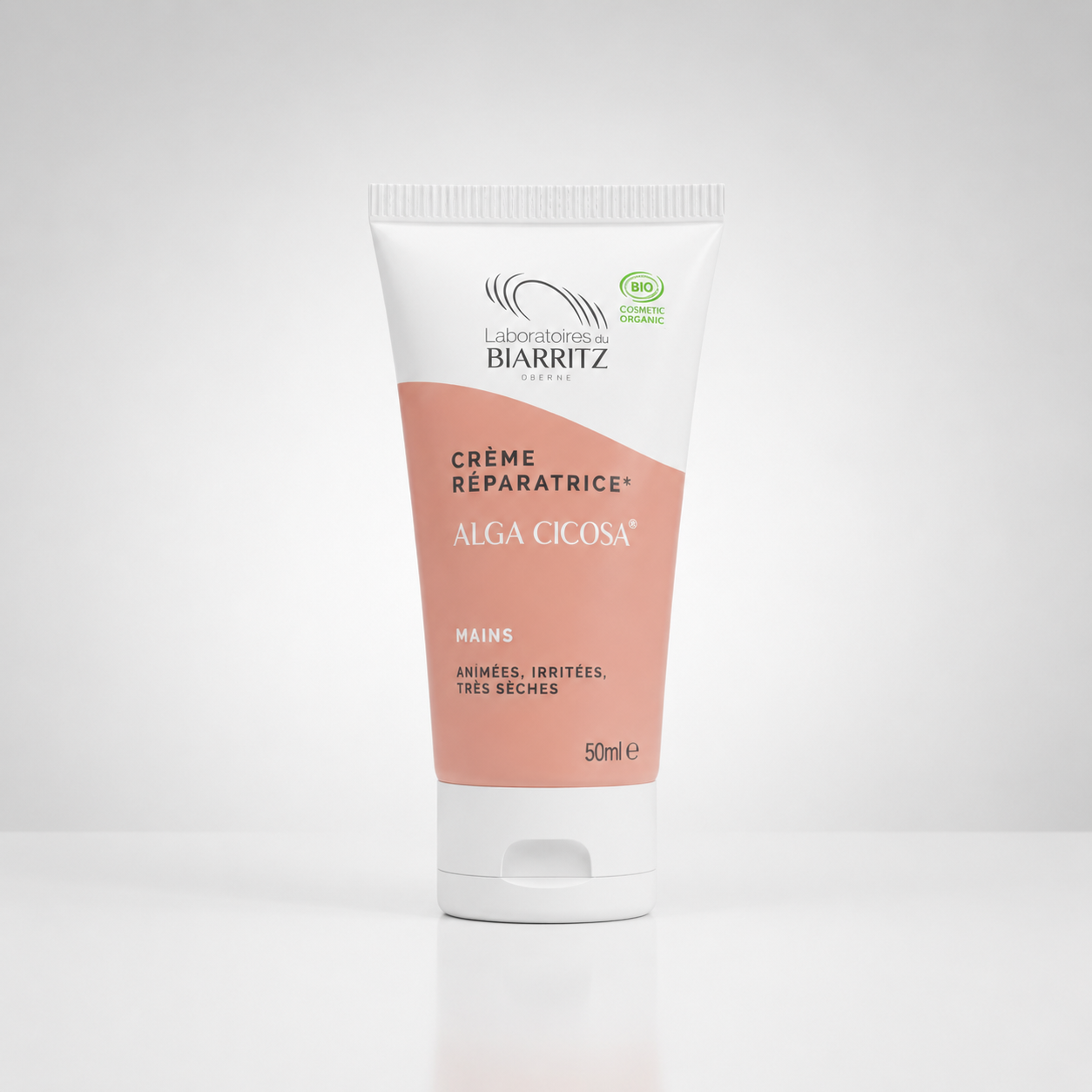 Laboratoires de Biarritz Crema de Manos Reparadora Alga Cicosa 50ml - LABORATOIRES DE BIARRITZ - cosmética natural