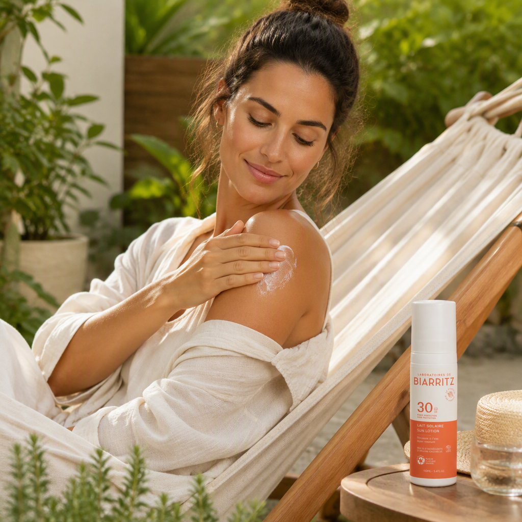 Laboratoires de Biarritz Leche Solar SPF30 100ml - LABORATOIRES DE BIARRITZ - cosmética natural