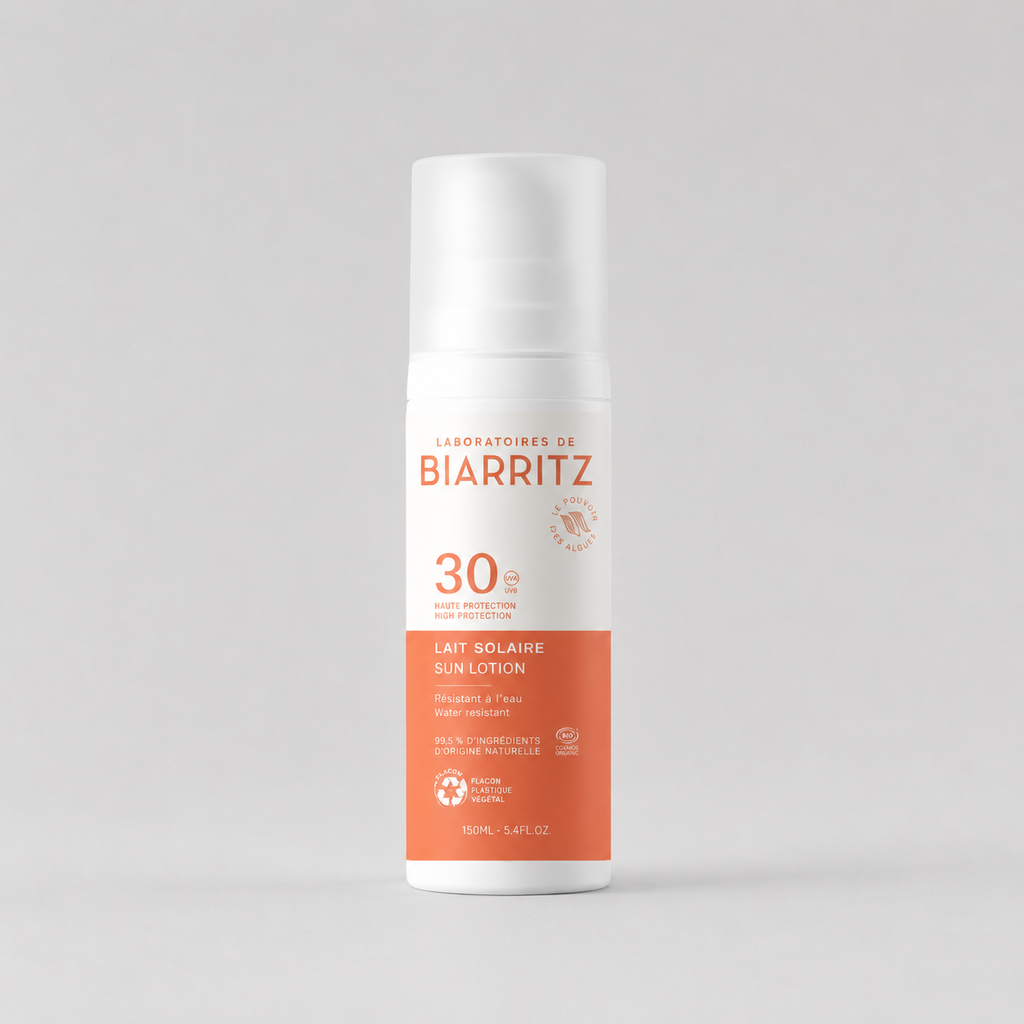 Laboratoires de Biarritz Leche Solar SPF30 100ml - LABORATOIRES DE BIARRITZ - cosmética natural