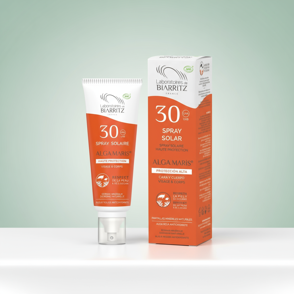 Laboratoires de Biarritz Spray Solar Cara y Cuerpo SPF30 100ml