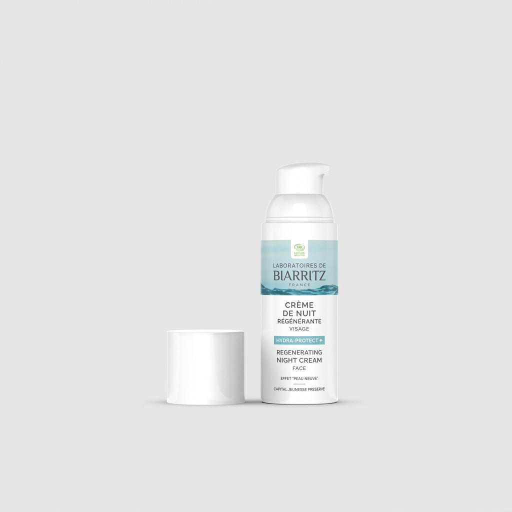 Laboratoires de Biarritz Crema de Noche HYDRA PROTECT+ 50ml - LABORATOIRES DE BIARRITZ - cosmética natural