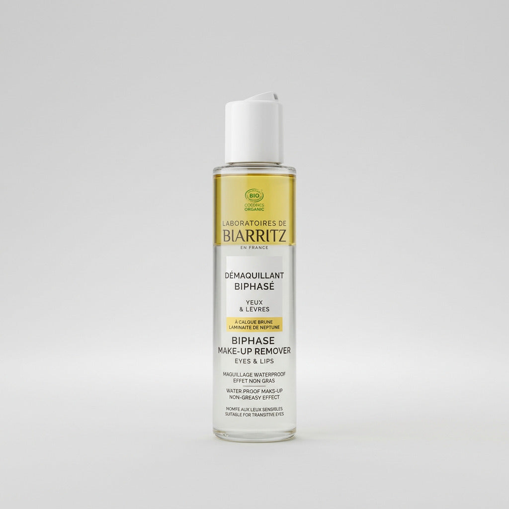Laboratoires de Biarritz Desmaquillante Bifásico Ojos y Labios 125ml - LABORATOIRES DE BIARRITZ - cosmética natural