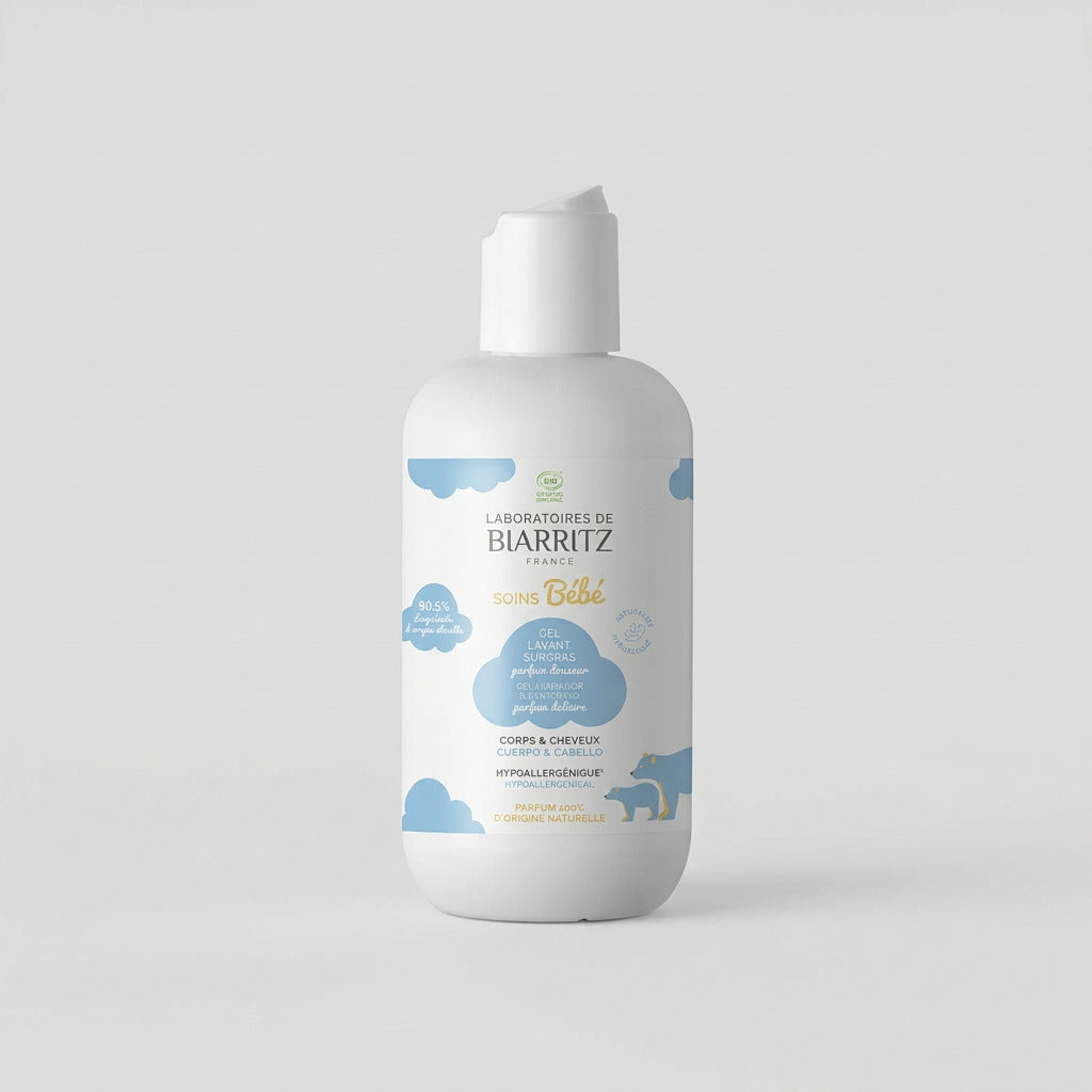 Laboratoires de Biarritz Gel de Baño Perfumado Bebé Alga Natis 200ml