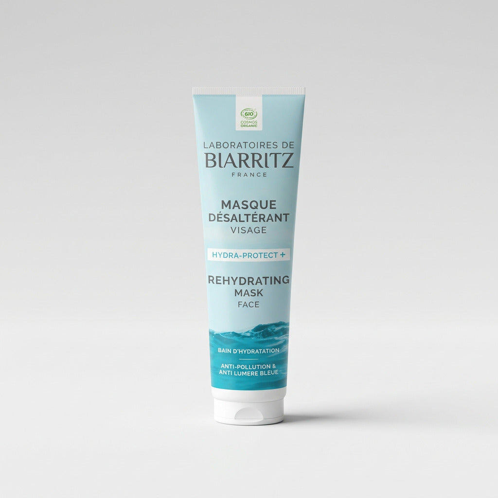 Laboratoires de Biarritz Mascarilla Facial Hidratante HYDRA PROTECT+ 75ml - LABORATOIRES DE BIARRITZ - cosmética natural