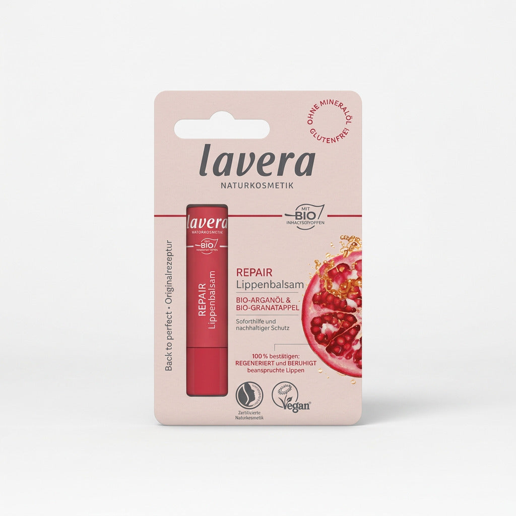 Lavera Bálsamo Labial Reparador Argán y Granada 4,5g