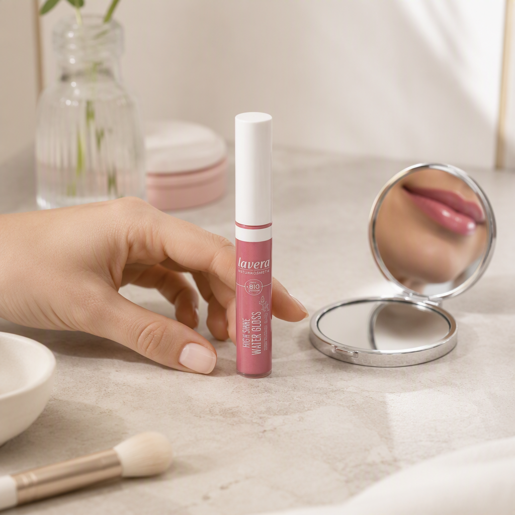 Lavera Brillo de Labios Intenso Water Gloss 04 Pink Lagoon - LAVERA - cosmética natural