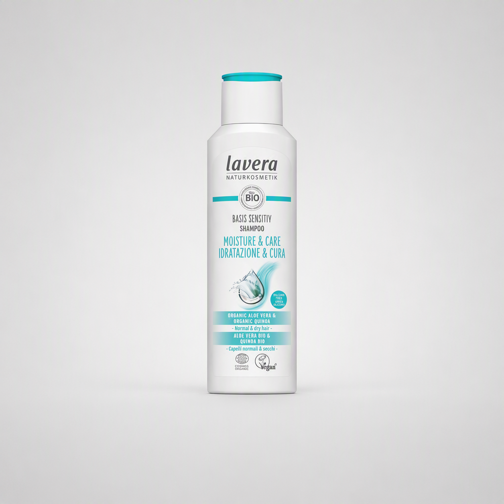 Lavera Champu Hidrata y Cuida Basis Sensitiv 250ml - LAVERA - cosmética natural