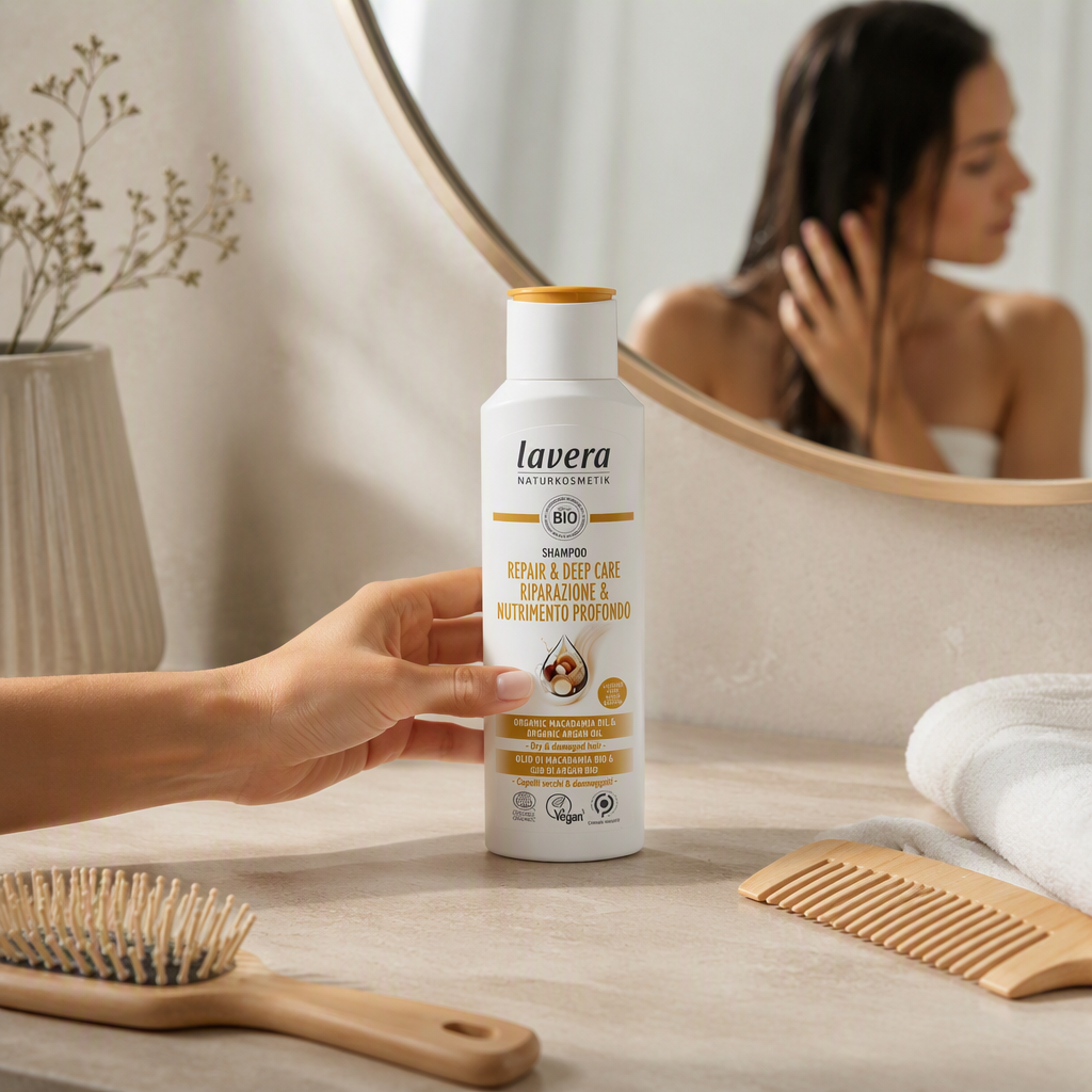 Lavera Champu Reparación y Cuidado Profundo 250ml - LAVERA - cosmética natural