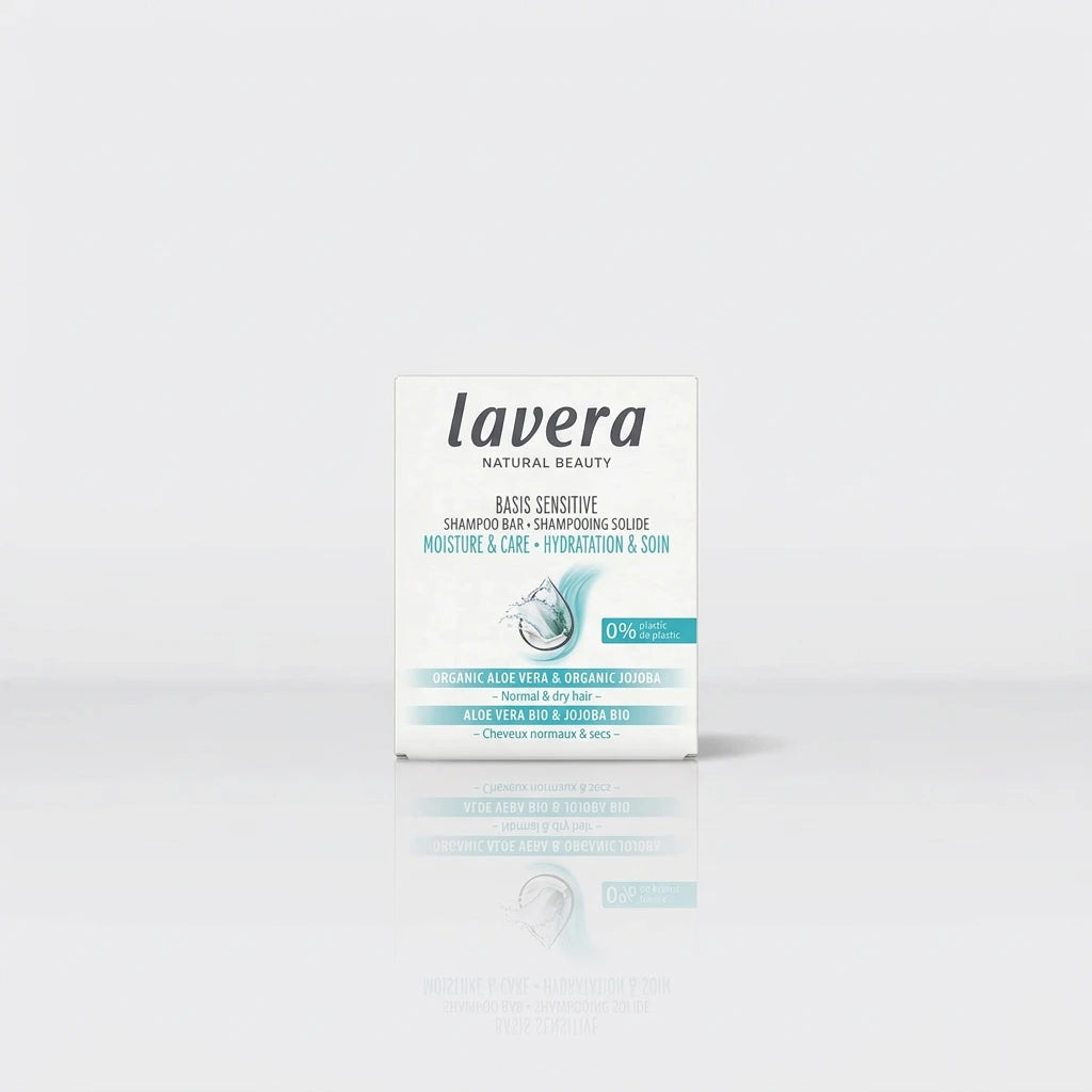 Lavera Champú Sólido Hidrata y Cuida Basis Sensitiv 50g