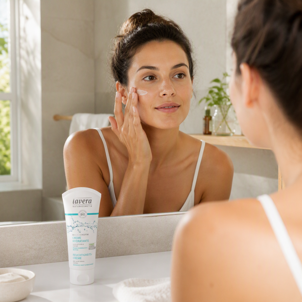 Lavera Crema Día Hidratante Basis Sensitiv 50ml - LAVERA - cosmética natural