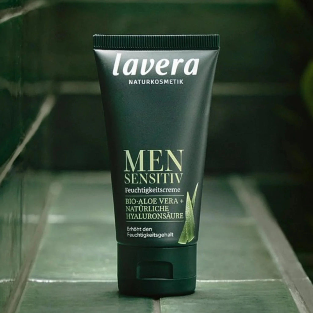 Lavera Crema Facial Hidratante Men Sensitiv 50ml - LAVERA - cosmética natural