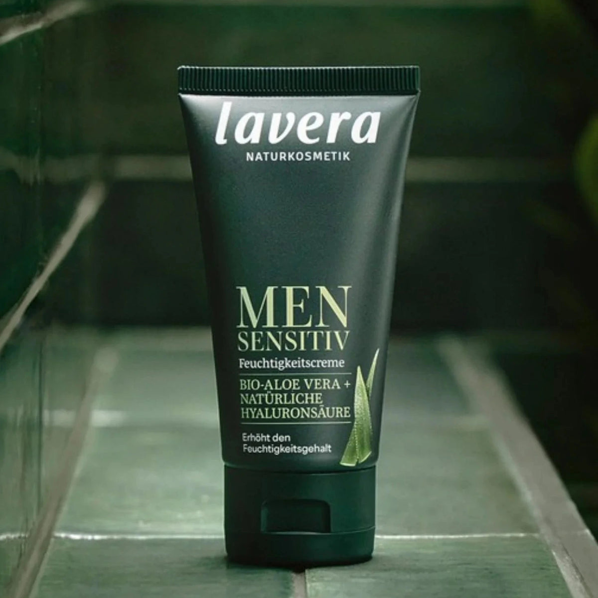 Lavera Crema Facial Hidratante Men Sensitiv 50ml - LAVERA - cosmética natural