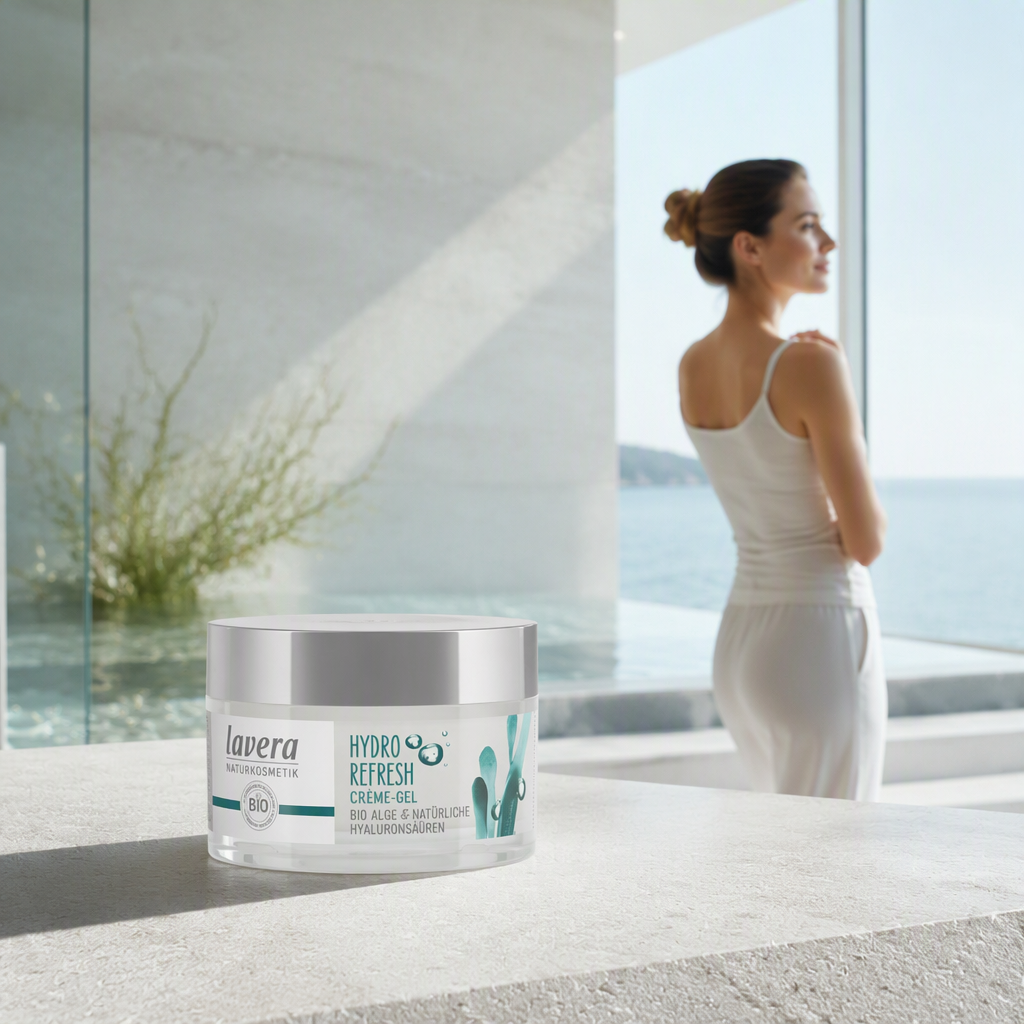 Lavera Crema Gel Hydro Refresh con Algas y Acido Hialurónico 50ml - LAVERA - cosmética natural