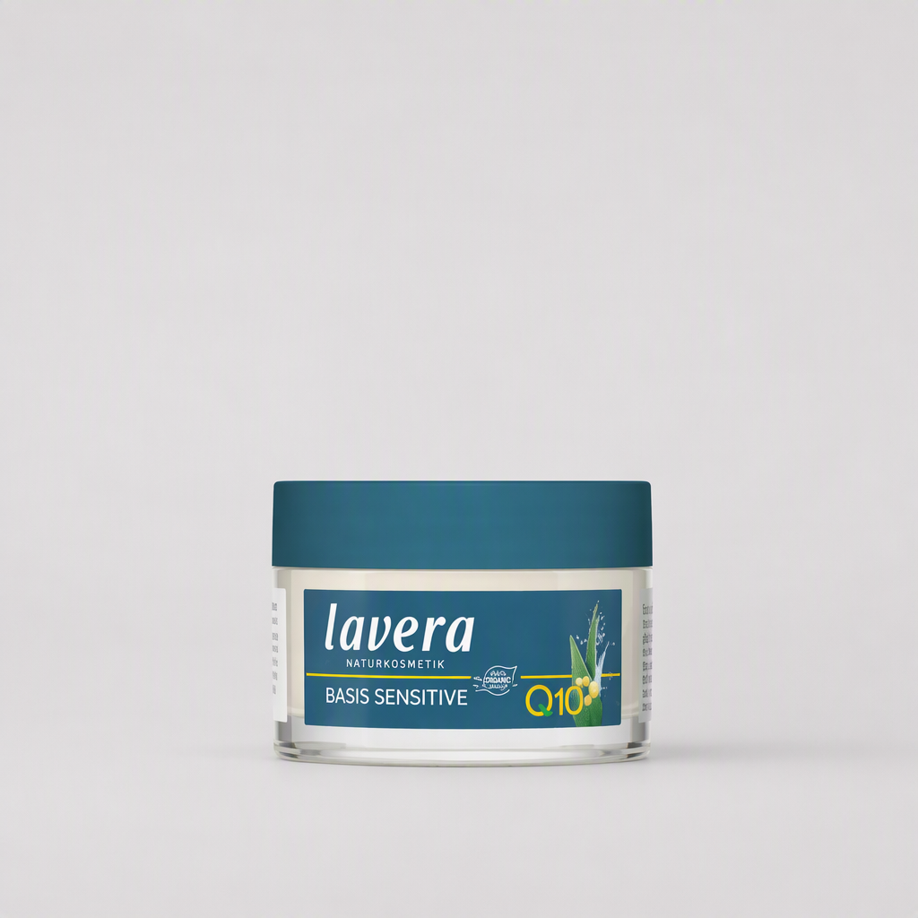 Lavera Crema Noche Q10 Basis Sensitiv 50ml - LAVERA - cosmética natural