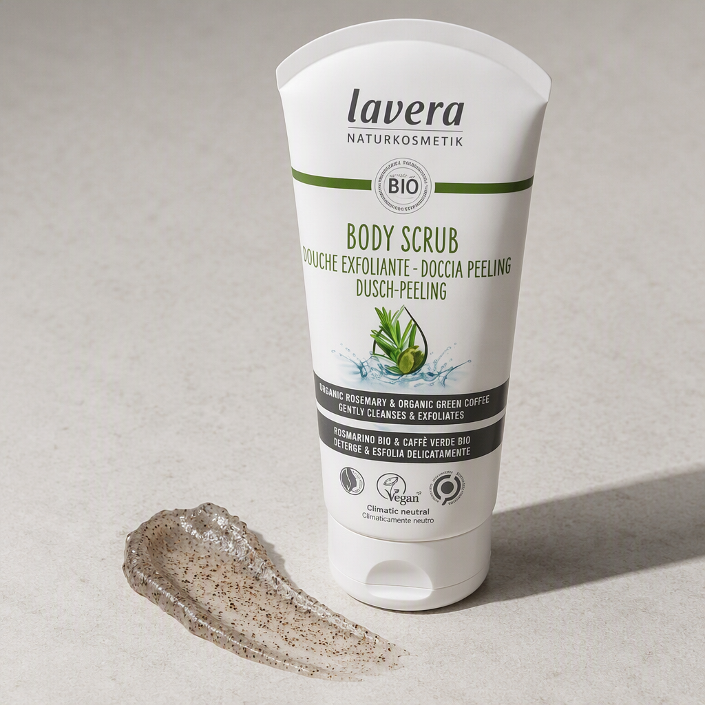Lavera Exfoliante Corporal Café verde & Romero 200ml - LAVERA - cosmética natural