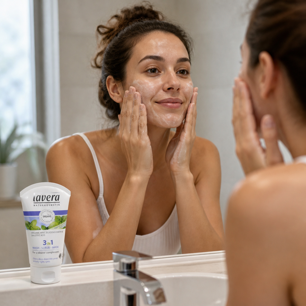 Lavera Gel limpiador 3en1 Menta bio 125ml - LAVERA - cosmética natural