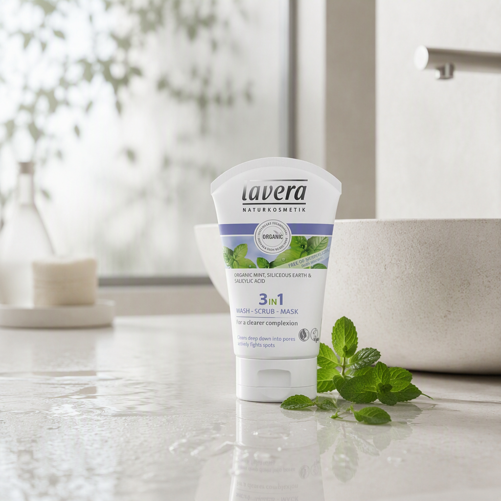 Lavera Gel limpiador 3en1 Menta bio 125ml - LAVERA - cosmética natural