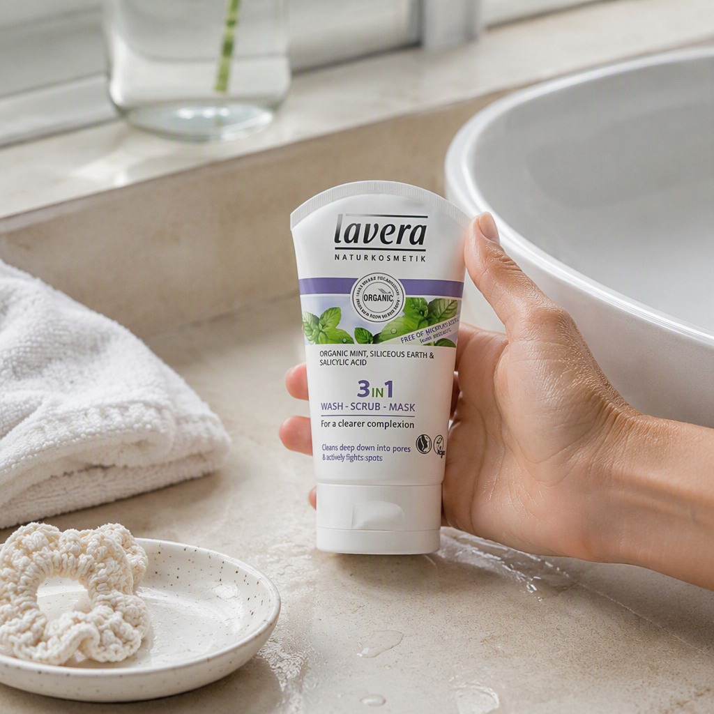 Lavera Gel limpiador 3en1 Menta bio 125ml - LAVERA - cosmética natural
