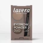 Lavera Kit de Cejas Powder Duo con Pincel 2x0,8g - LAVERA - cosmética natural