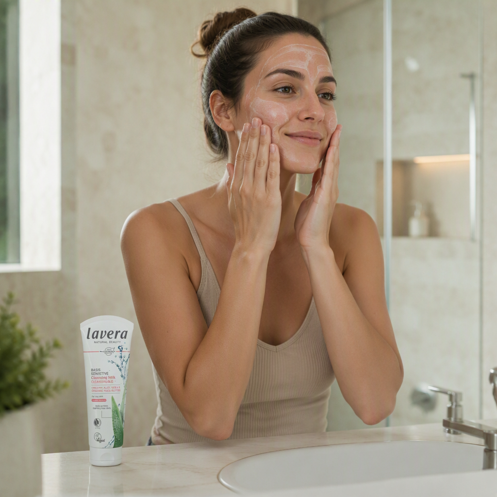 Lavera Leche Limpiadora Facial Basis Sensitive con Aloe Vera y Karite 125ml - LAVERA - cosmética natural