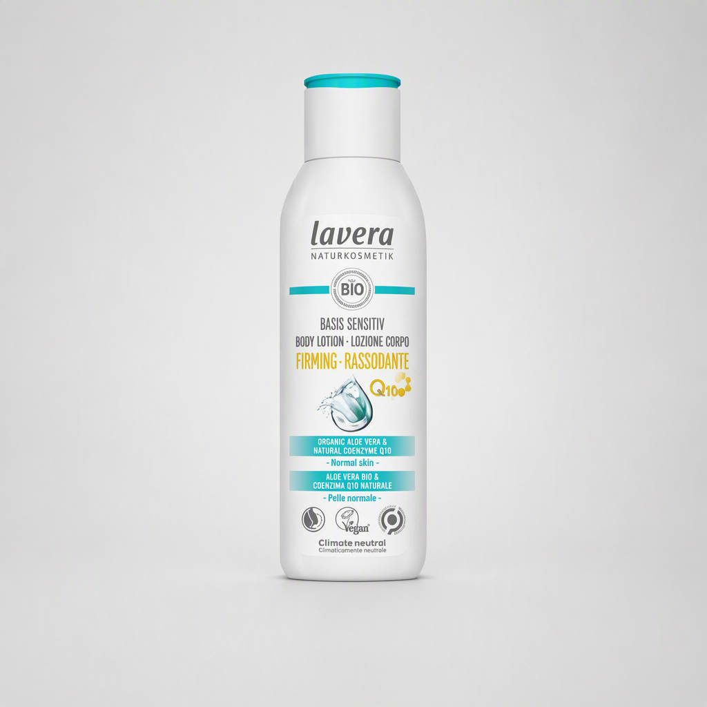 Lavera Loción Corporal Reafirmante Q10 Basis Sensitiv 250ml - LAVERA - cosmética natural