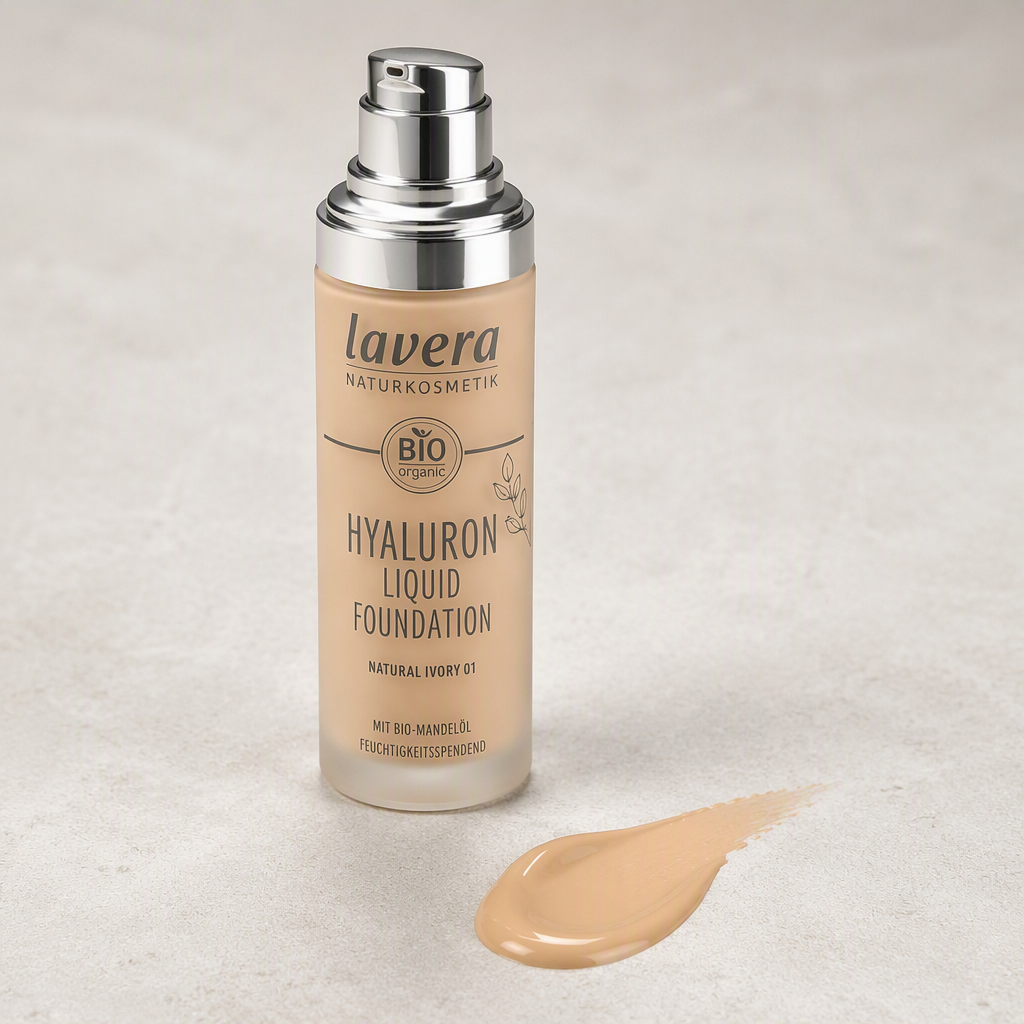 Lavera Maquillaje Fluido Hyaluron 01 Natural Ivory 30ml - LAVERA - cosmética natural