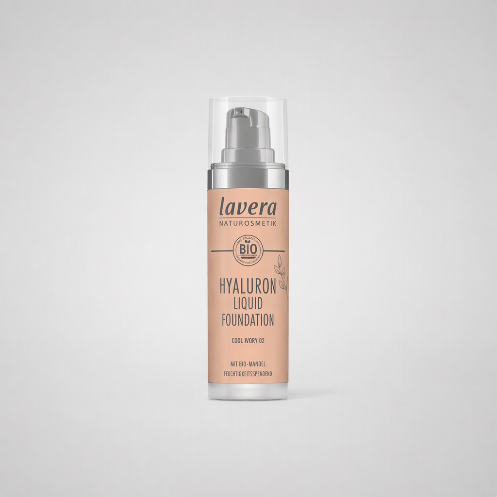 Lavera Maquillaje Fluido Hyaluron 02 Cool Ivory 30ml - LAVERA - cosmética natural