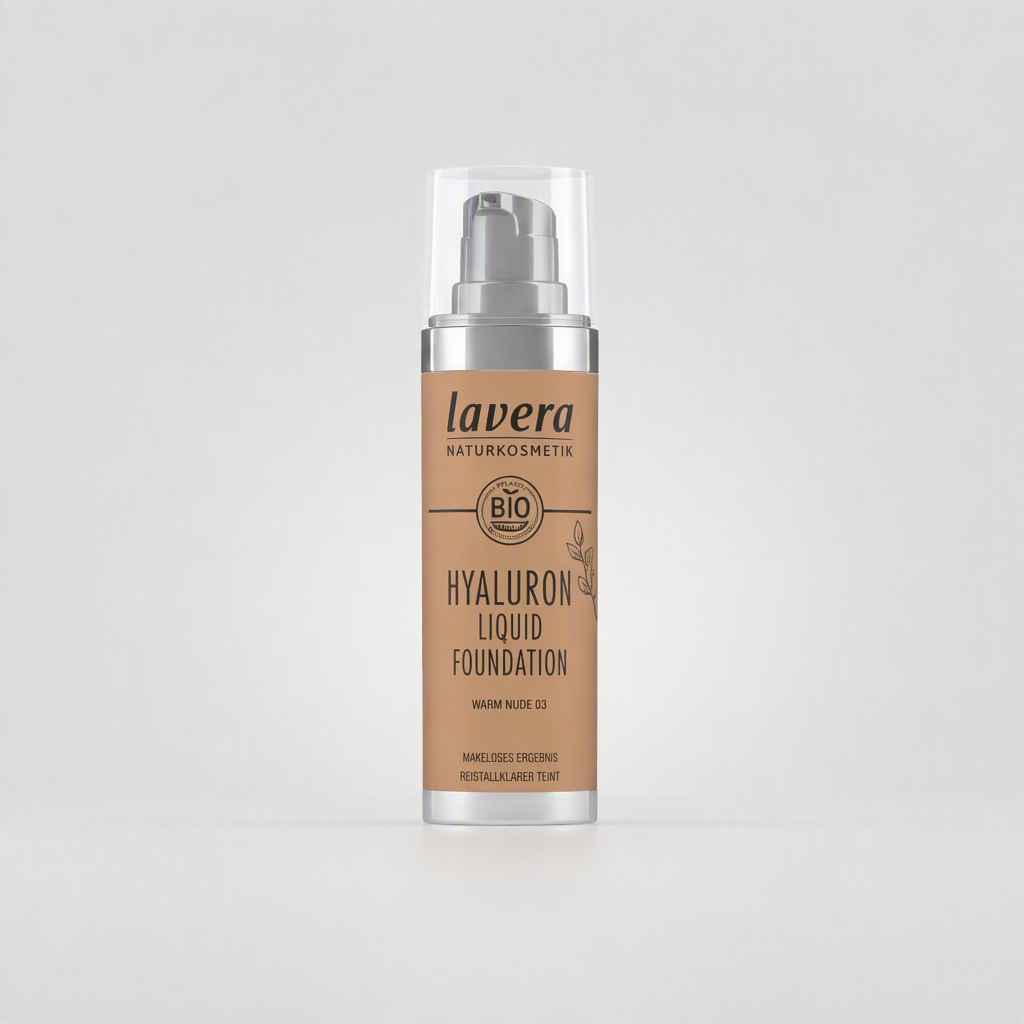 Lavera Maquillaje Fluido Hyaluron 03 Warm Nude 30ml - LAVERA - cosmética natural