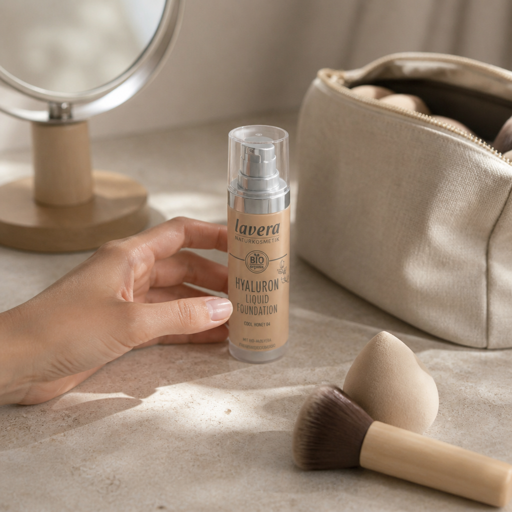 Lavera Maquillaje Fluido Hyaluron 04 Cool Honey 30ml - LAVERA - cosmética natural