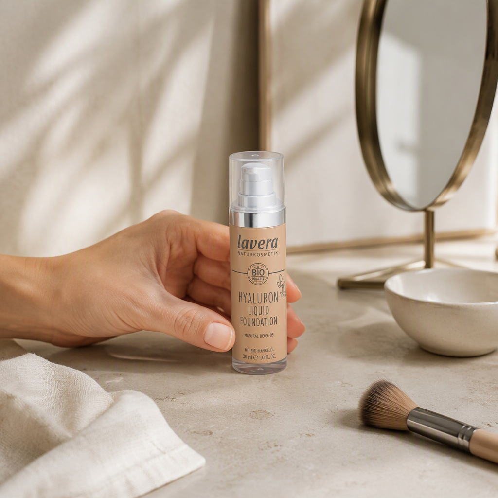 Lavera Maquillaje Fluido Hyaluron 05 Natural Beige 30ml - LAVERA - cosmética natural