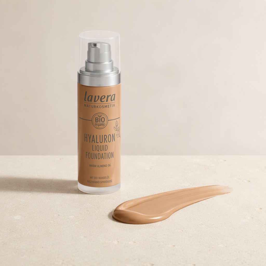 Lavera Maquillaje Fluido Hyaluron 06 Warm Almond 30ml - LAVERA - cosmética natural