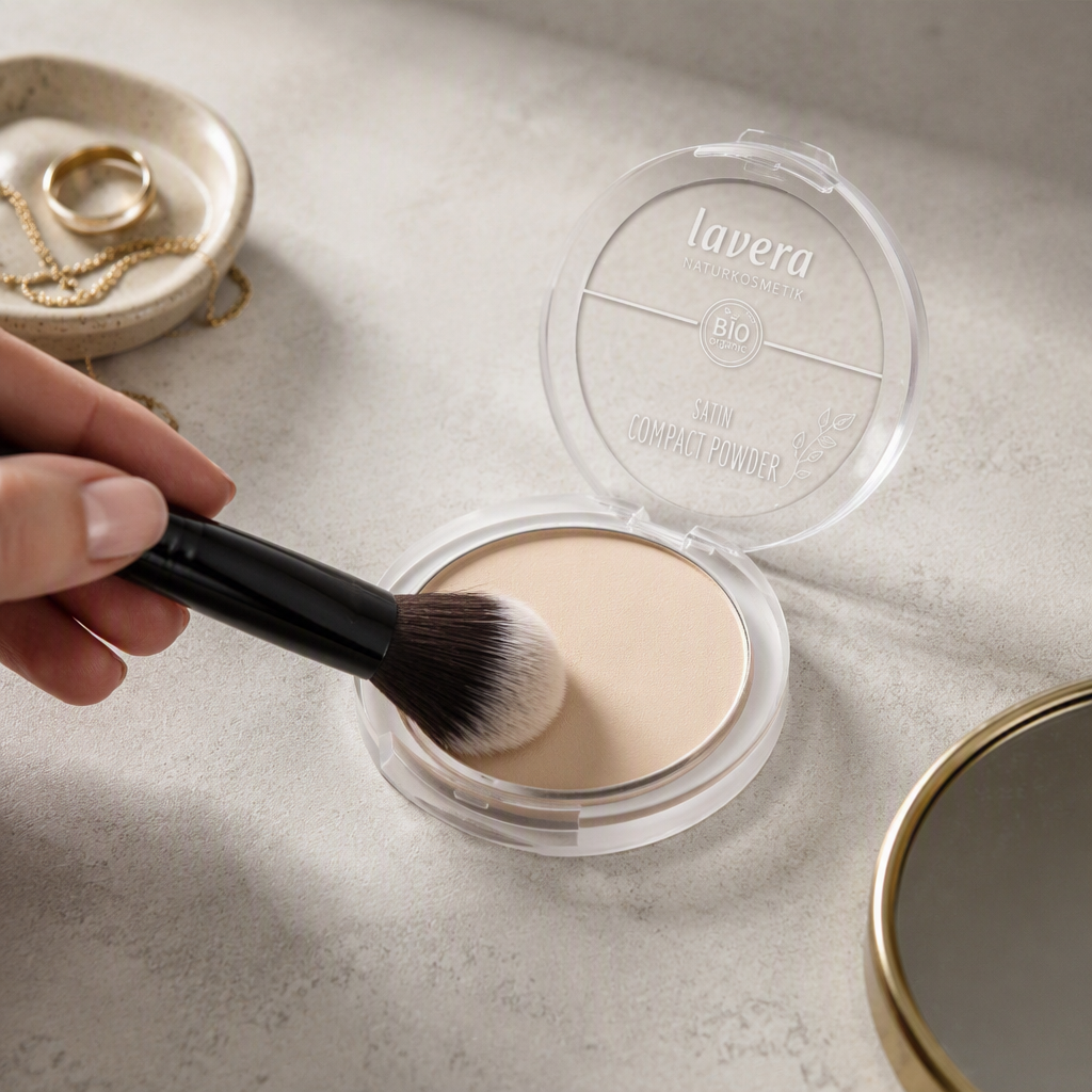 Lavera Maquillaje Polvo Compacto Satin 01 Light - LAVERA - cosmética natural