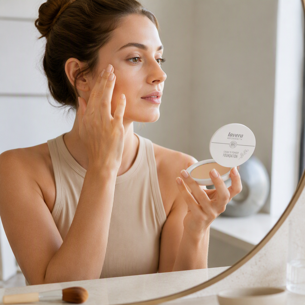 Lavera Maquillaje Polvo Crema Foundation 01 Light - LAVERA - cosmética natural