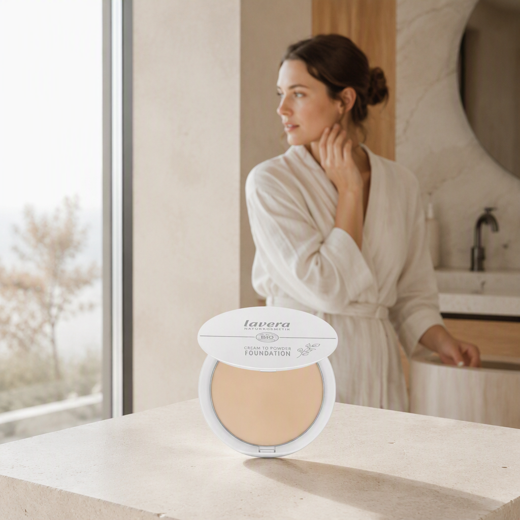 Lavera Maquillaje Polvo Crema Foundation 01 Light - LAVERA - cosmética natural