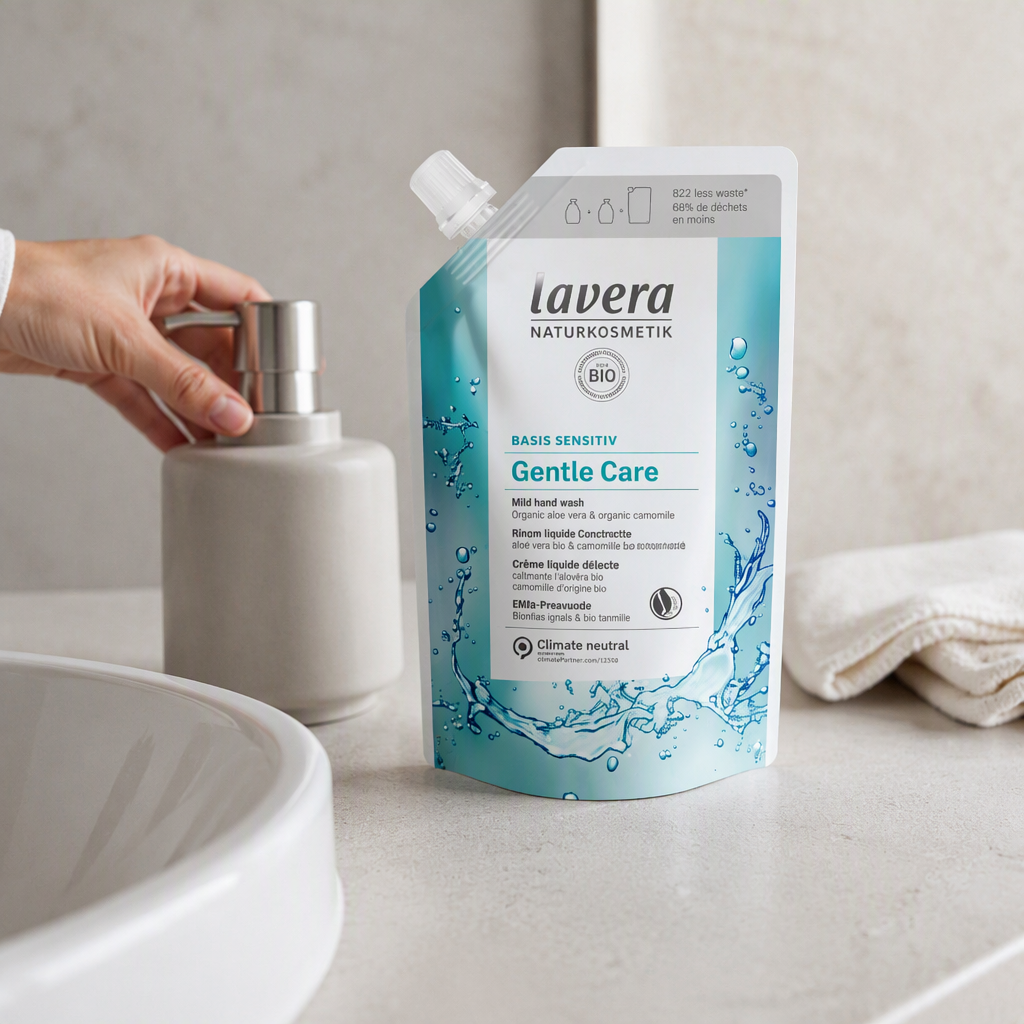 Lavera Recarga Jabón Manos Basis Sensitive 500ml - LAVERA - cosmética natural