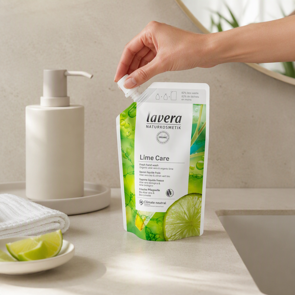 Lavera Recarga Jabón Manos Lima Fresca 500ml - LAVERA - cosmética natural