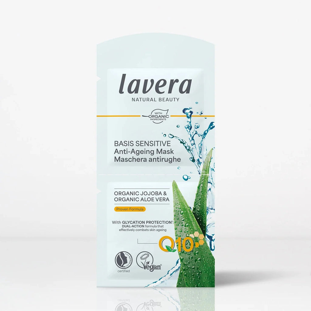 Lavera Sobre Mascarilla Facial Q10 Basis Sensitiv 2x5ml