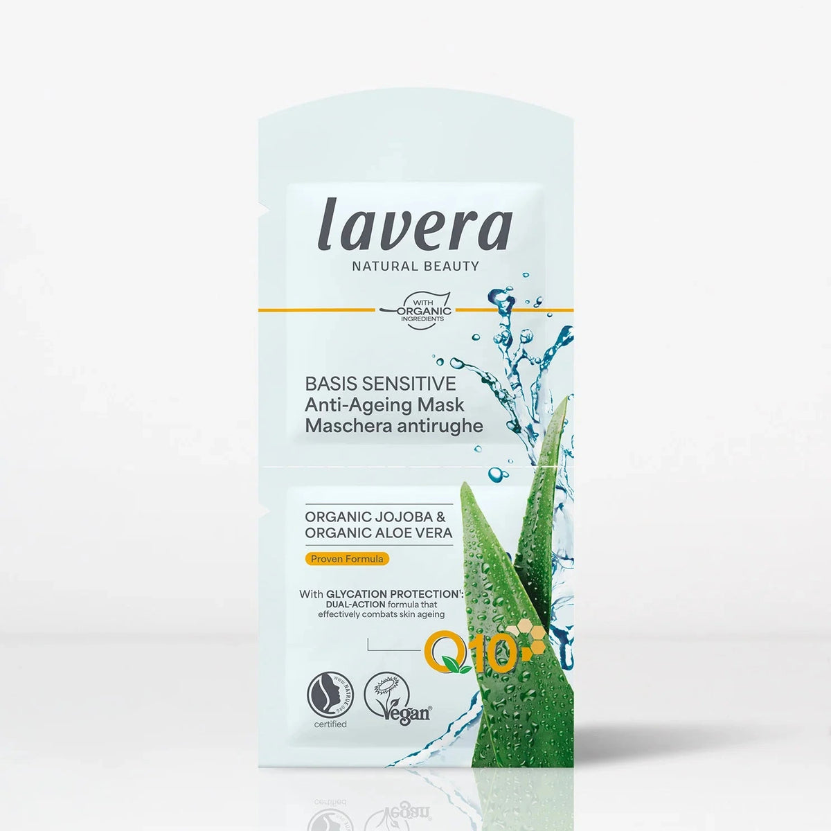 Lavera Sobre Mascarilla Facial Q10 Basis Sensitiv 2x5ml