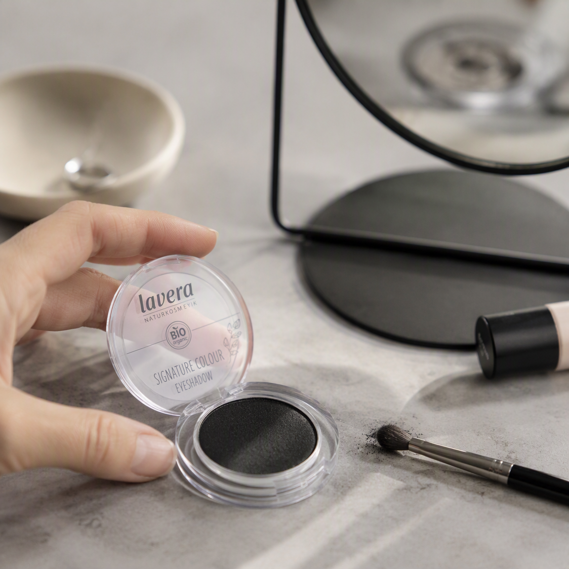 Lavera Sombra Ojos Mono 03 Black Obsidian - LAVERA - cosmética natural