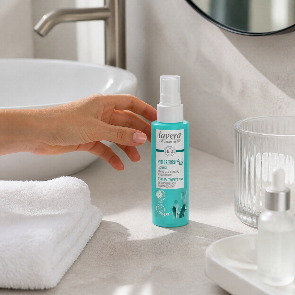 Lavera Spray Refrescante Hydro Refresh con Algas y Acido Hialurónico 100ml - LAVERA - cosmética natural